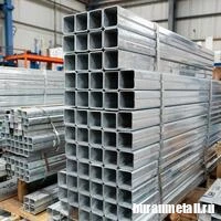 Картинка - Труба профильная оцинкованная 25x25x1,0 мм